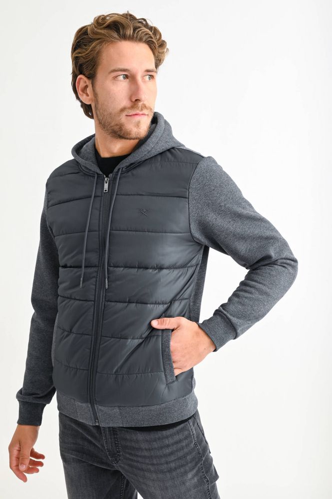 Hackett London Quilt Front Hoody ОРИГИНАЛЕН мъжки суичър/хибрид - S