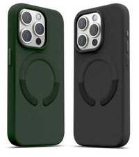 Husa MagSafe Piele iPhone 15, 15 Pro, 15 Pro Max Leather Case