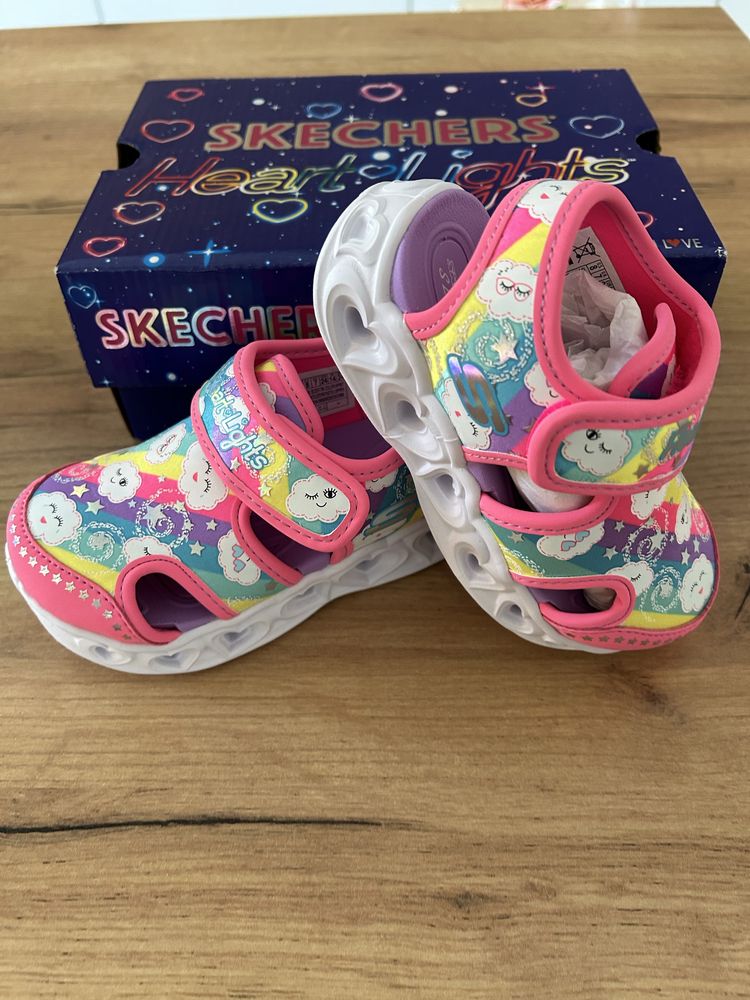Светещи сандали Skechers