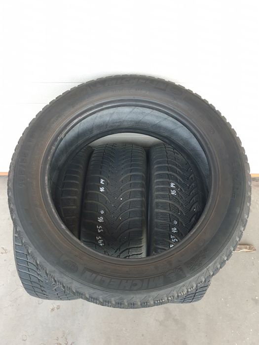 Зимни гуми 4 броя MICHELIN Alpin A4 195 55 R16 дот 1614