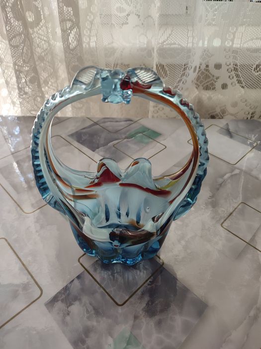 Вазочка стеклянная