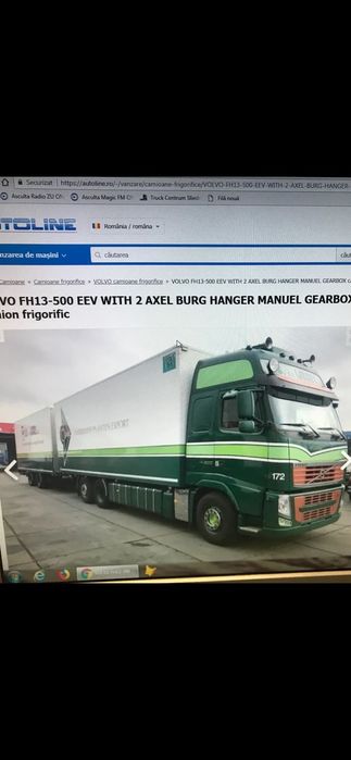 Volvo FH13-500EEV Ansamblu frigorific cu lift