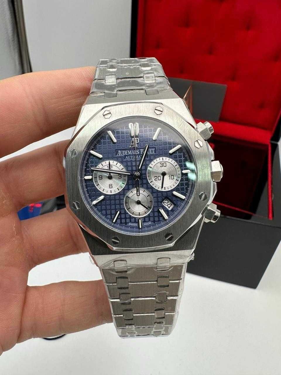 audemars piguet royal oak chronograph silver colectie