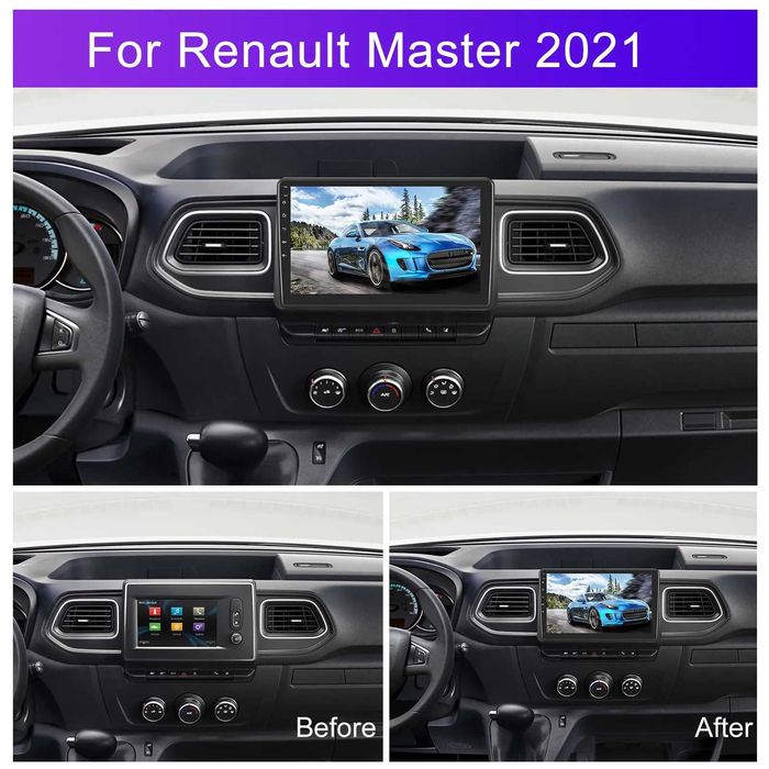 Мултимедия за Renault Master Opel Movano Nissan NV400 Android Навигаци