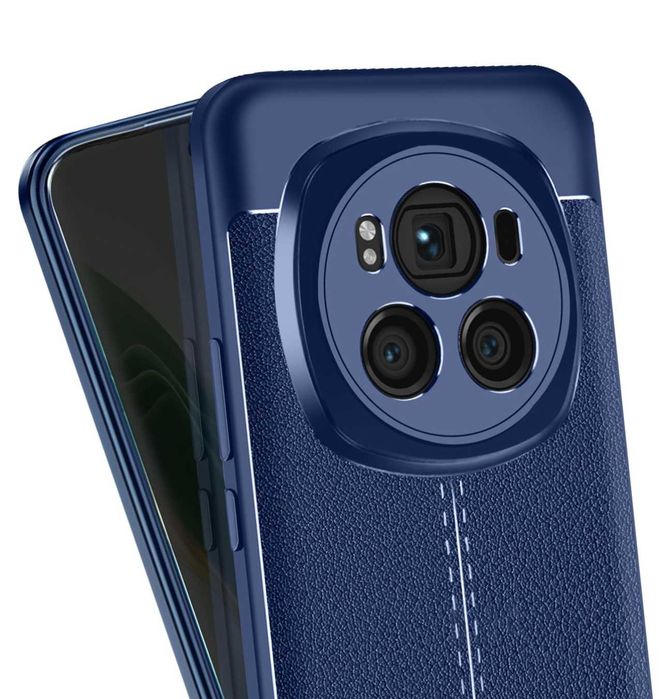 Husa Premium Antisoc model tip Piele pt Honor Magic6 Lite / Magic6 Pro