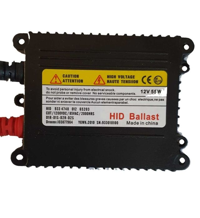 KIT Xenon H7 H1 H3 H11 H4 alb rece 6000k  completa