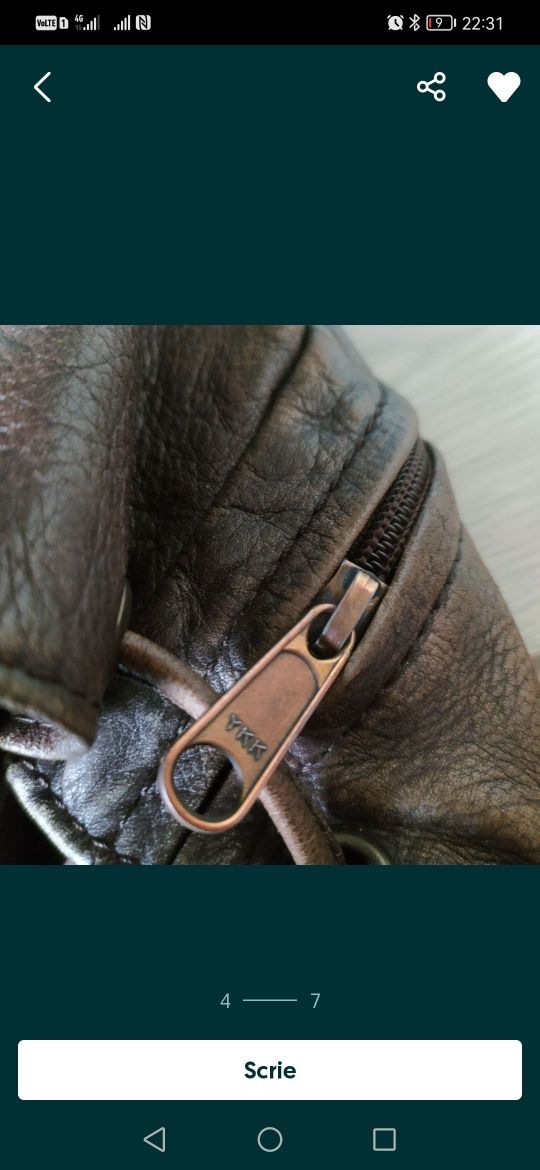 Ghiozdan rucsac piele 1