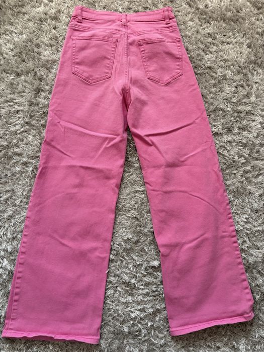Дамски дънки, розов цвят