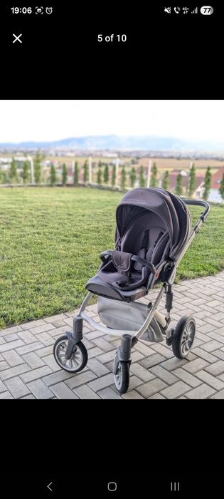 Cărucior copii, Anex Sport, suspensie sport