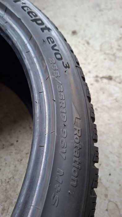 1buc 255 35 R19 Hankook iarna M+S cauciuc anvelopa ms 19