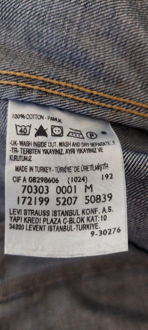 Levis куртка  джинсовая