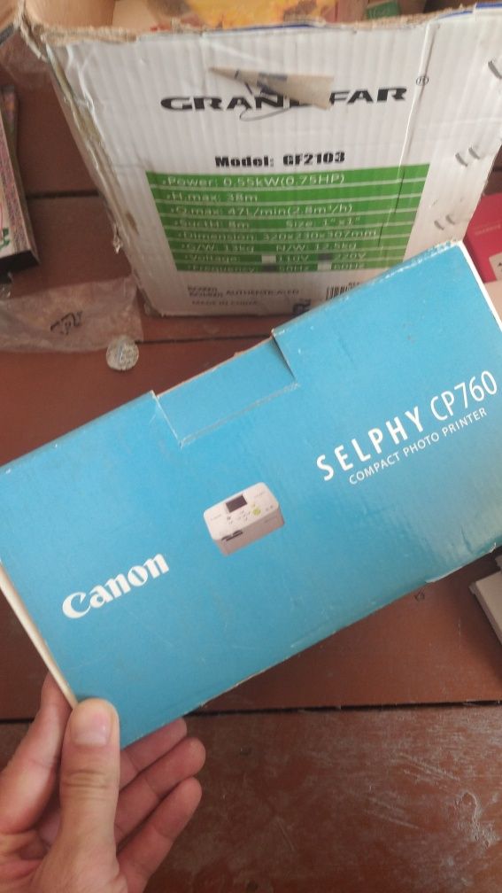 Canon цветной фотопринтер