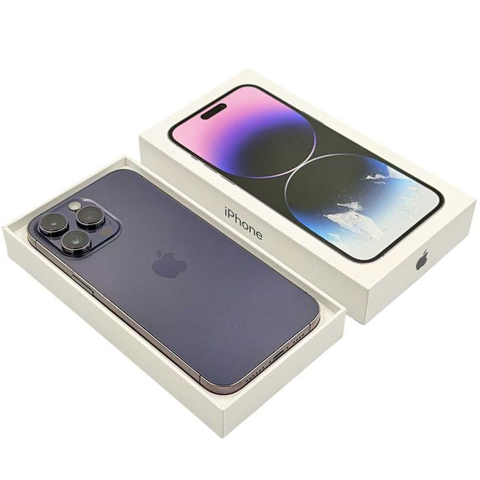 Magazin apple iPhone 14 pro max deep purple 128gb garantie rate
