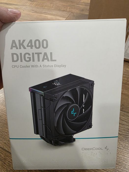 Кулер на процессер. DEEPCOOL AK400 DIGITAL