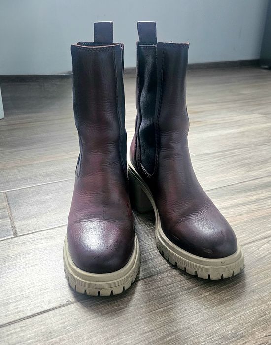 Кожени боти Tamaris