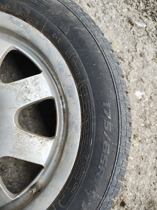 Roți cauciucuri jante set 4 bucăți