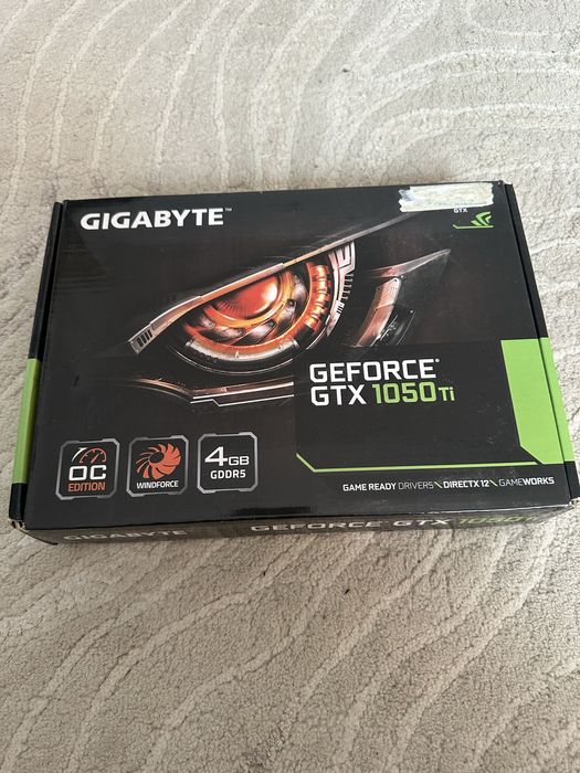 Видео карта Gigabyte GTX 1050ti 4GB