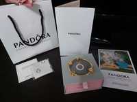 Brățară Pandora Moments suflată cu aur de 18k