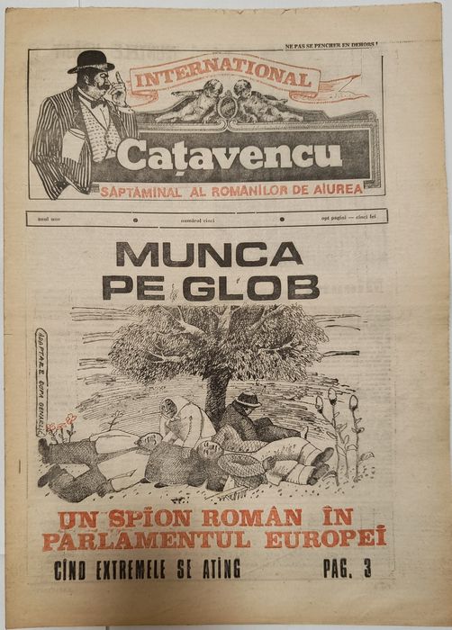Lot Catavencu International - anul unu - ziare de colectie, presa sati