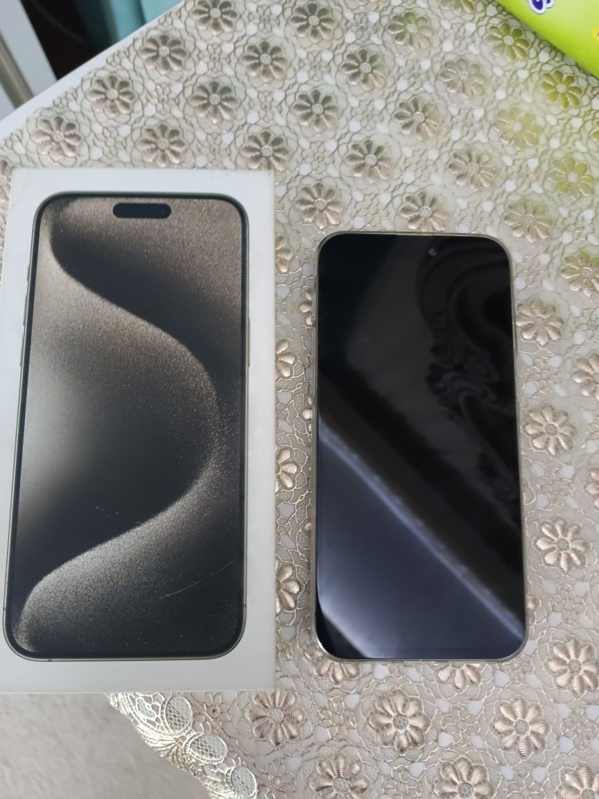 Iphon 15 Pro Max 256 GB sim karta ideal