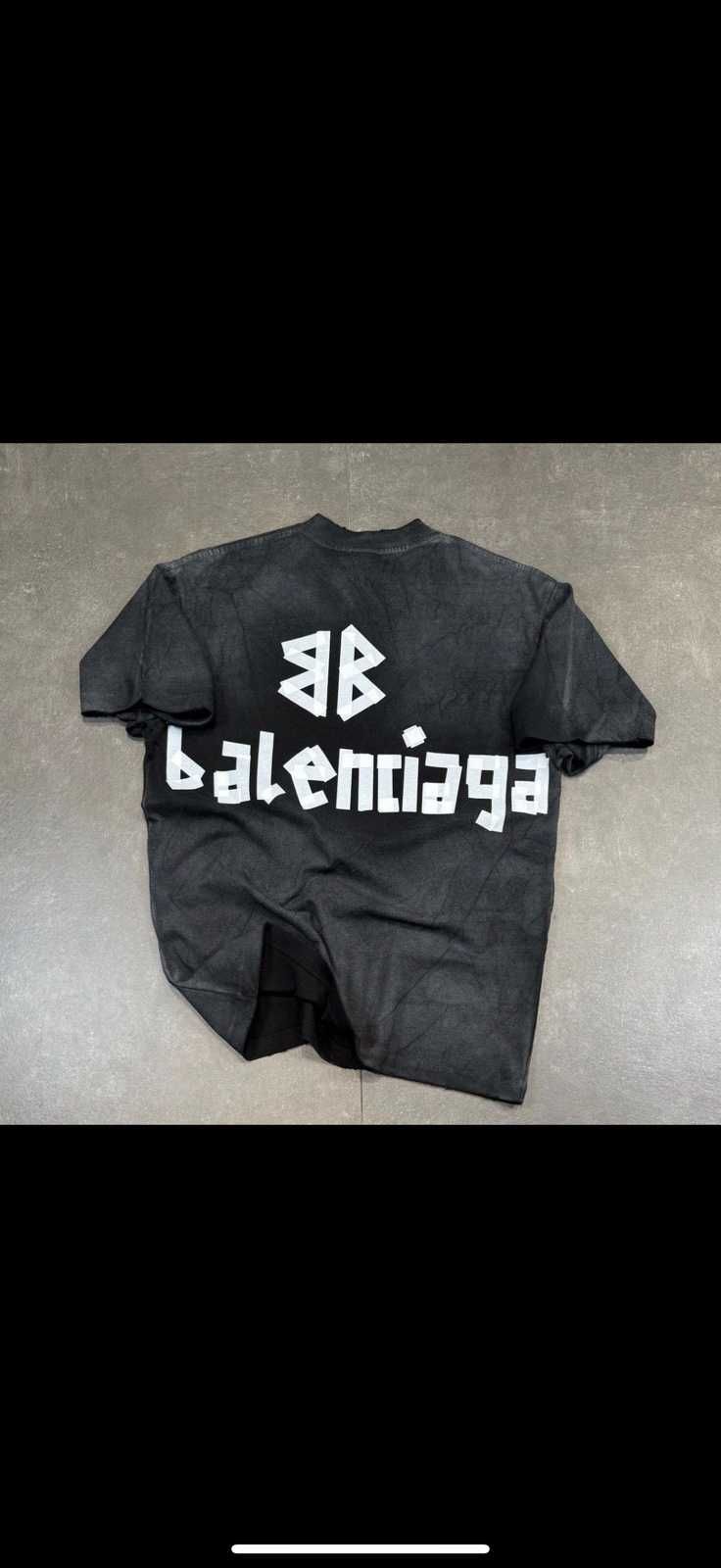 Тениска BALENCIAGA  (3D Logo) *Top Class*