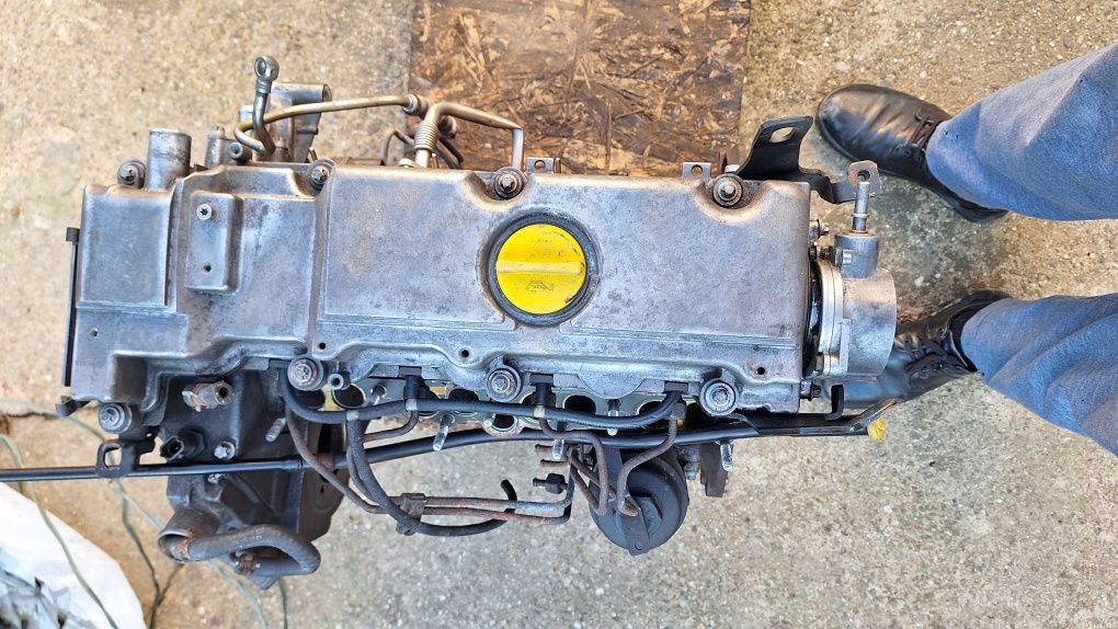 Motor complet fără anexe compresor ac opel Y20DTH 74 kw 101 cp