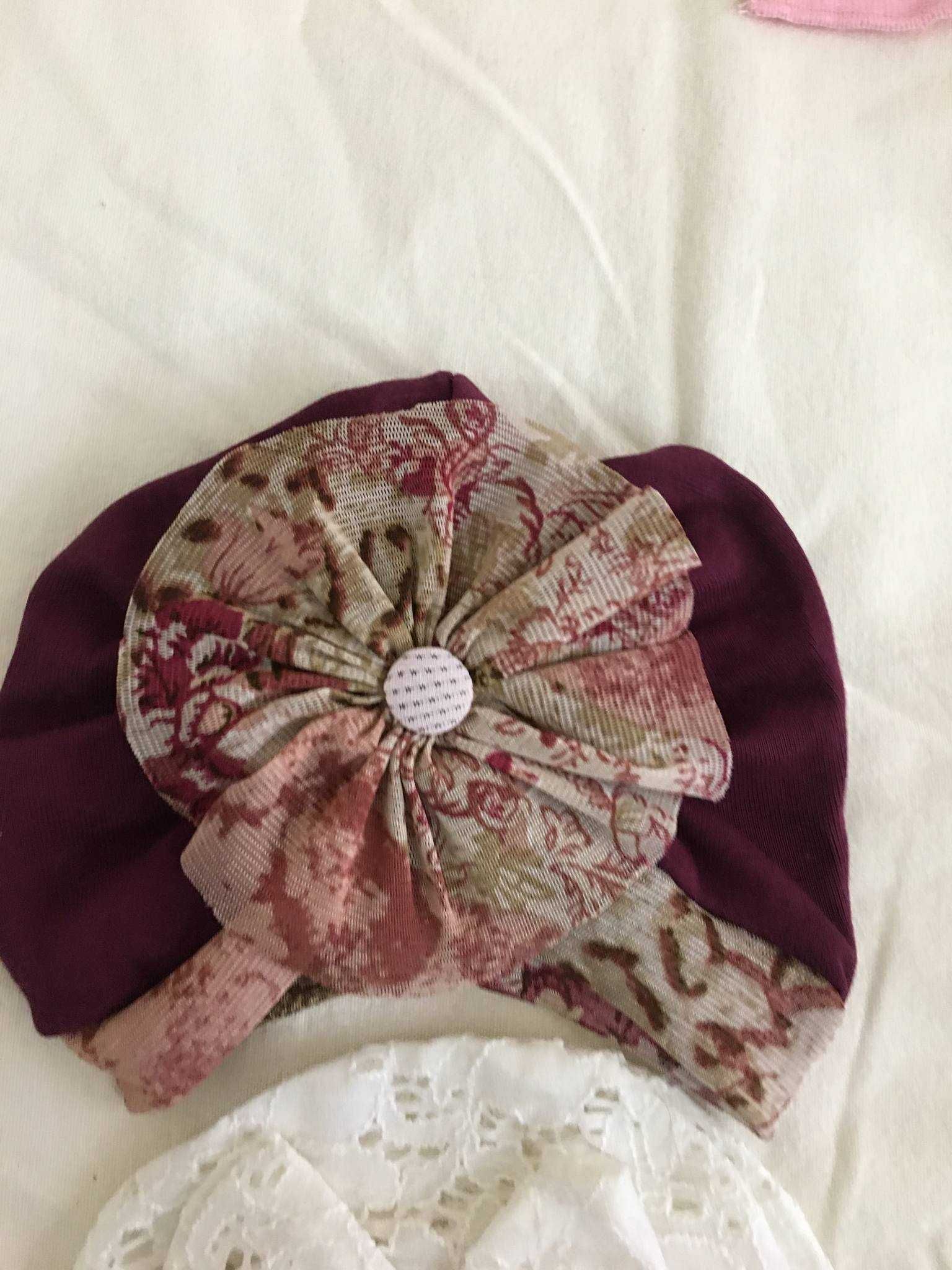Set caciulita si turban nou nascut