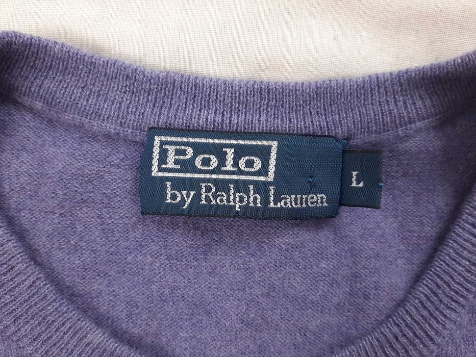 Polo Ralph Lauren - Оригинален мъжки пуловер от вълна размер L