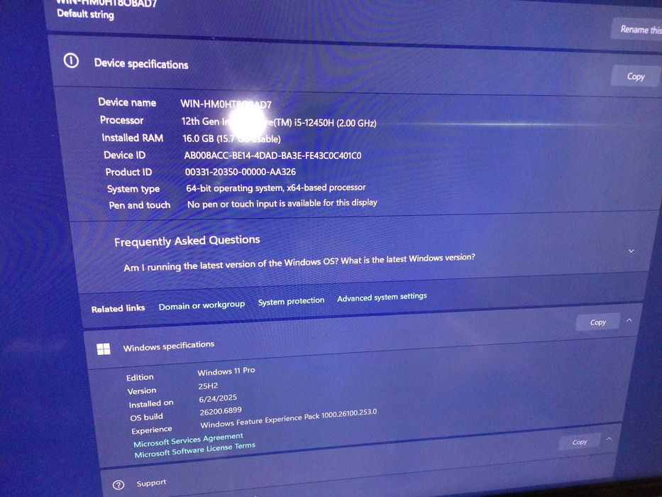 Mini PC i5-12450H, 16GB RAM, 512GB SSD, 4K HDMI VGA, WiFi, Windows 11