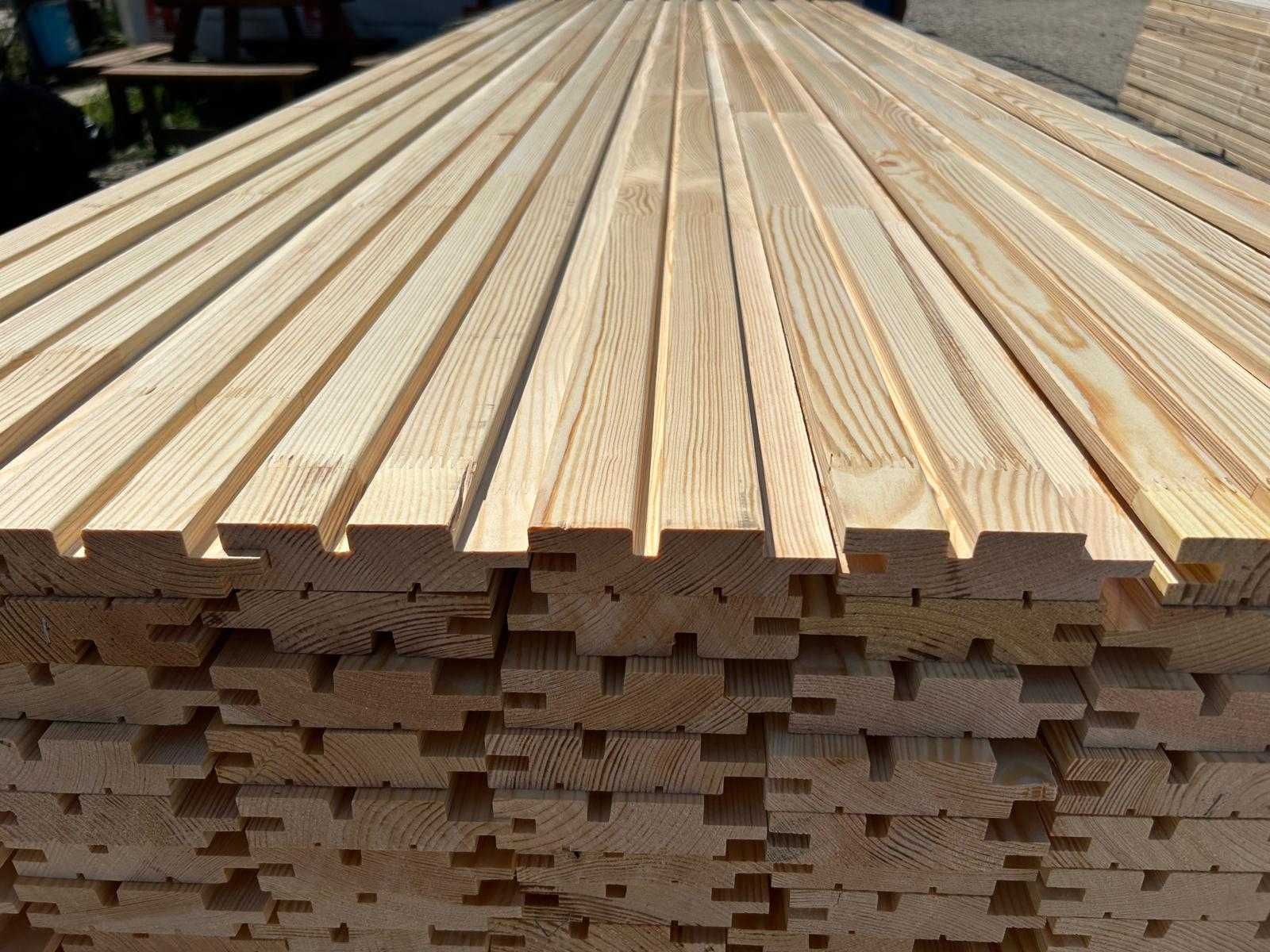 OFERTA! Riflaj fara noduri pt. fatade Fingerjoint Pin 28x105x3000mm