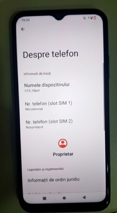 Vând Telefon mobil Allview V10 Viper, 4GB RAM, 64GB, 4G, Metalic Blue