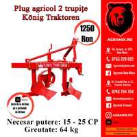 Plug agricol nereversibil cu 2-3 trupite noi Agramix