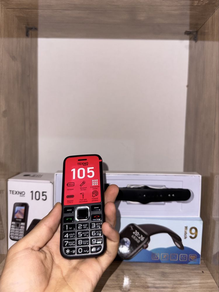 Texno 105 max va smart soat