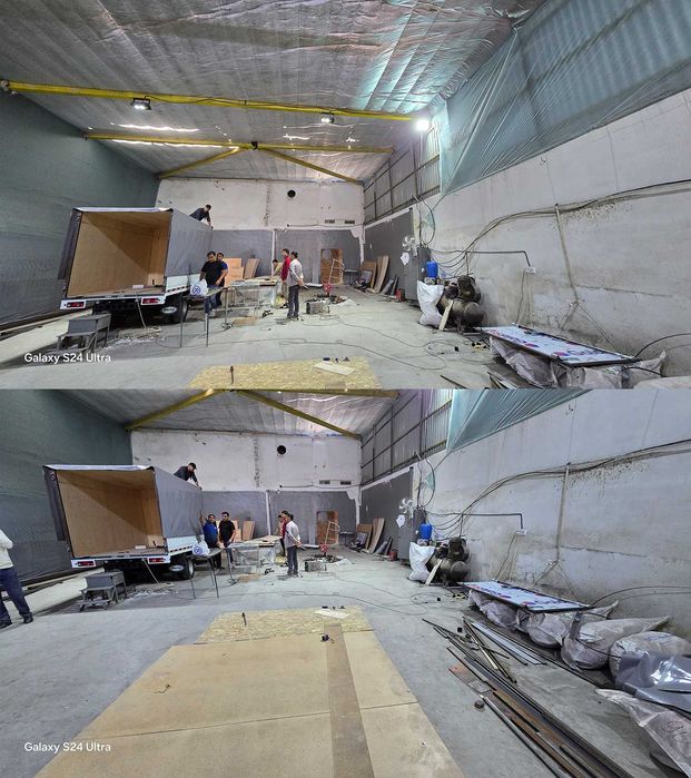 600м2. Цех. Сергели рядом с метро.