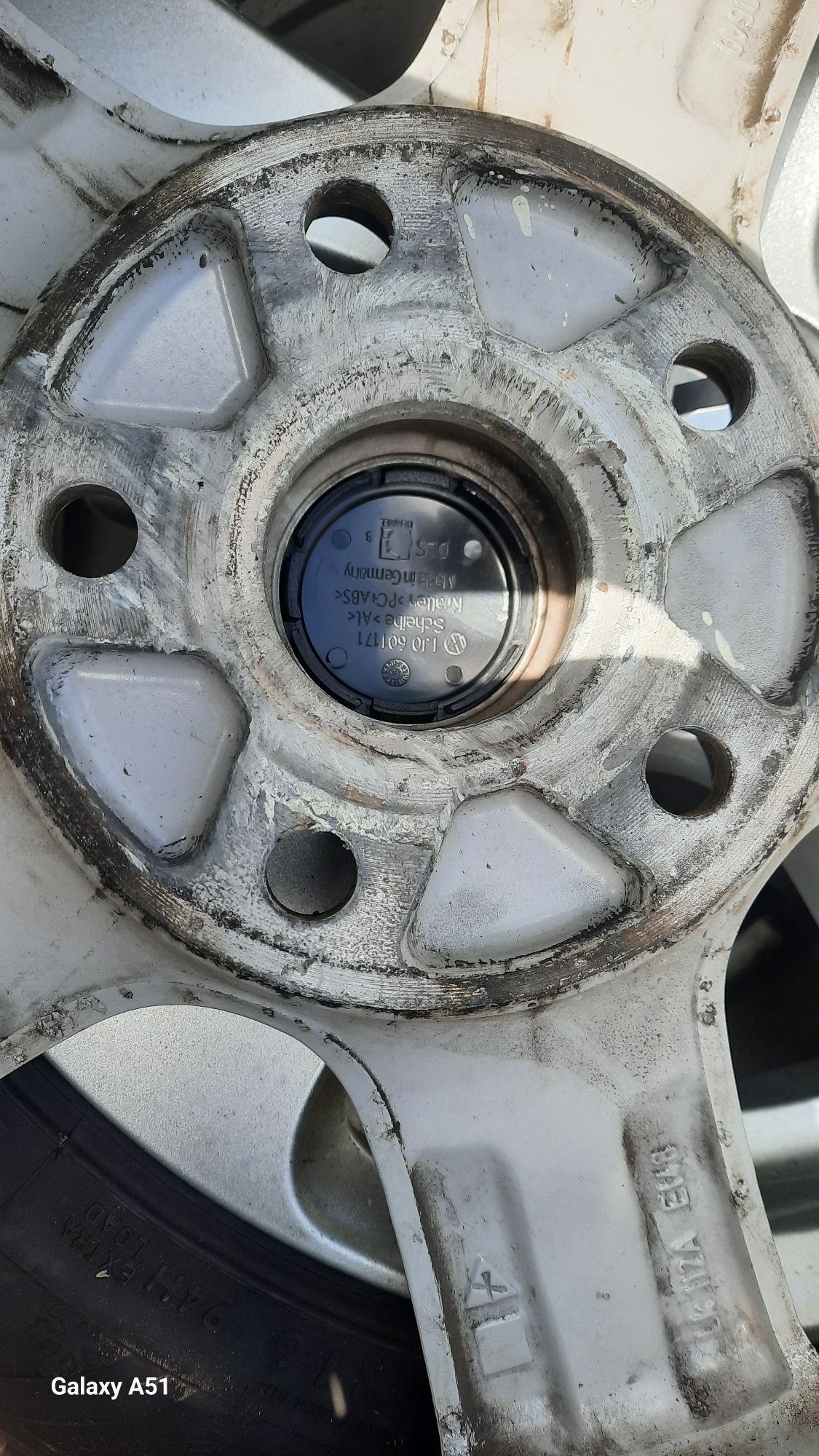 Ляти джанти с гуми 5×112,16цола, фолксваген