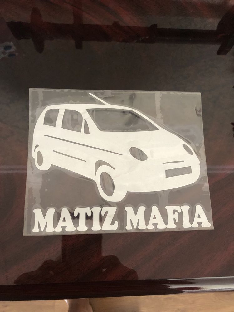 Продам оригинальную наклейку на Матиз