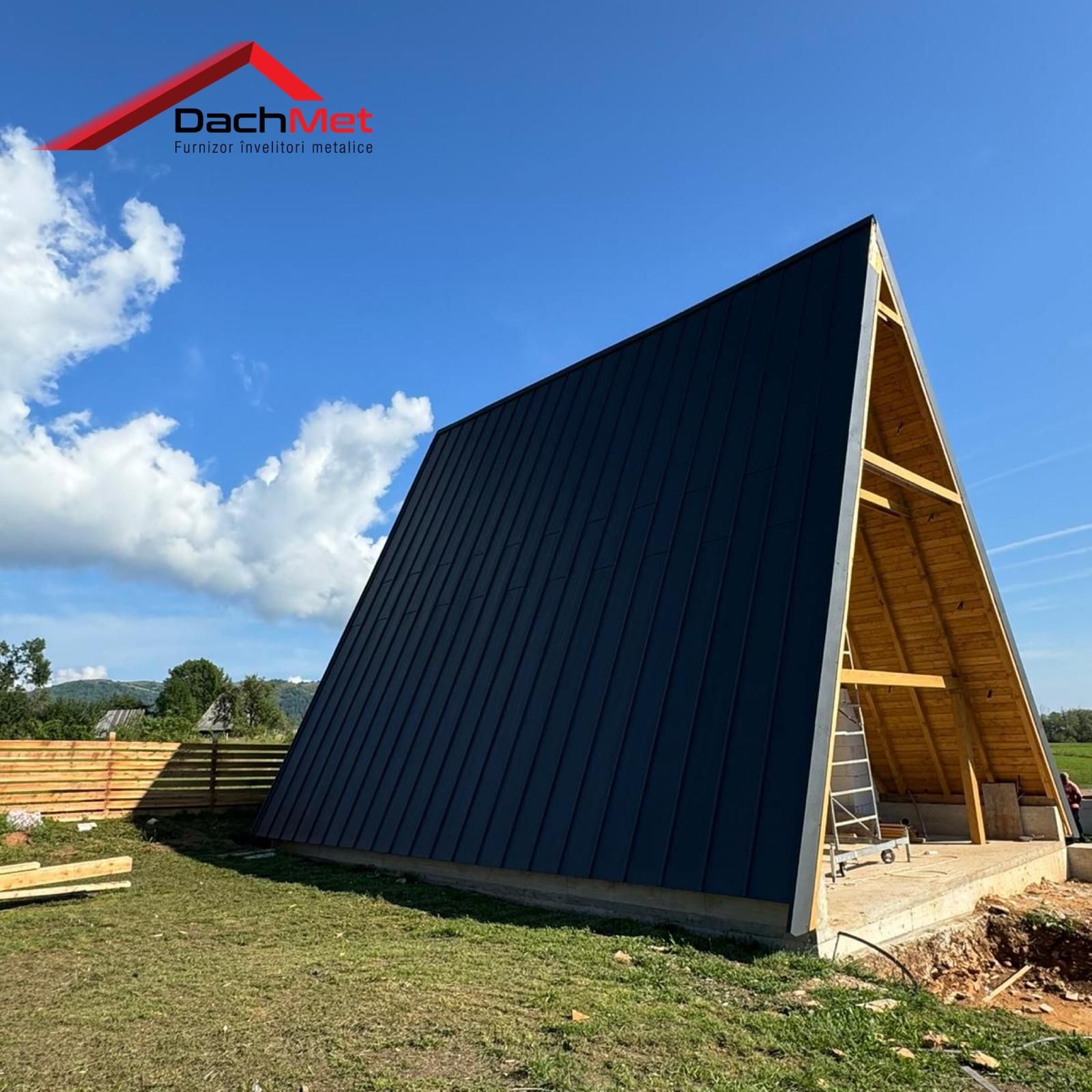 Case de lemn si cabane in forma literei A de diferite modele si dimens