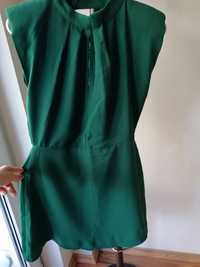Елегантна зелена рокля