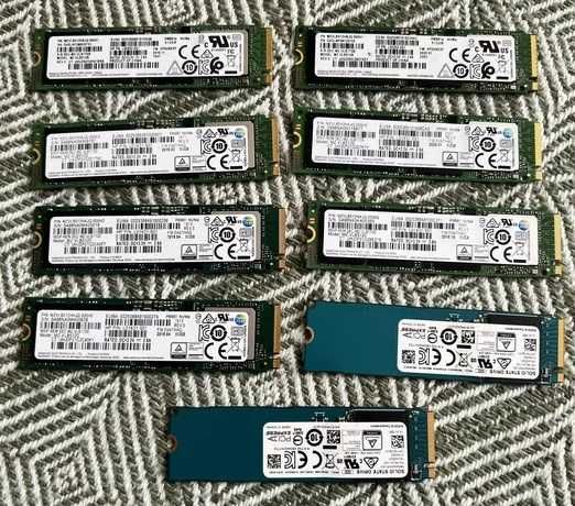 vand SSD 256Gb 512 Gb M2 nvme s-ata perfect functionale