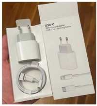 incarcator fast charge iPhone set adaptor 20w + cablu incarcare