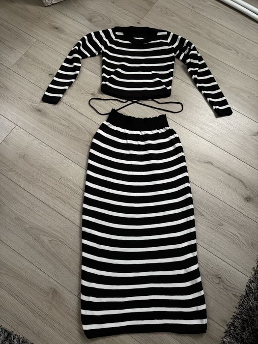 Кожена пола Зара zara