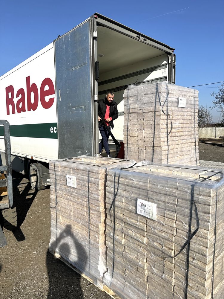 Brichete Rumegus 100% FAG - RUF transport inclus oriunde jud. Arges
