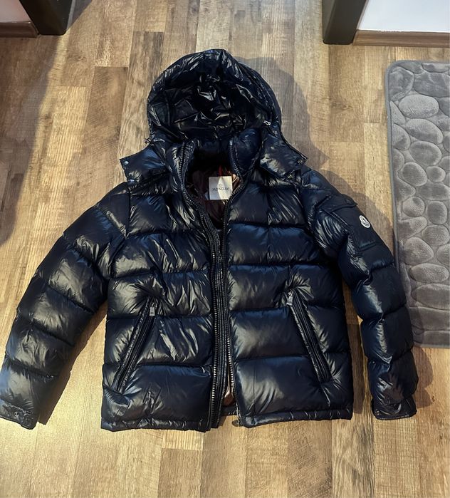 Geaca MON CLER albastra