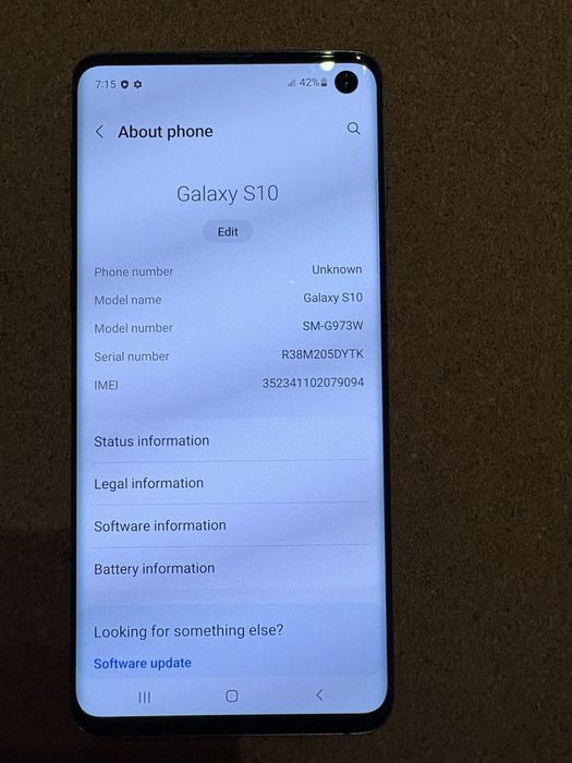 Samasung G973 Galaxy S10 512 Gb ID-XXL2790