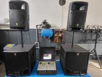 Sistem audio profesional activ JBL+yamaha