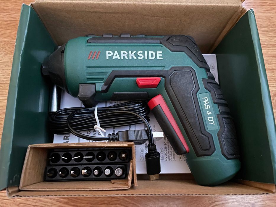 Акумулаторна отвертка PARKSIDE 4V  PAS 4 D7