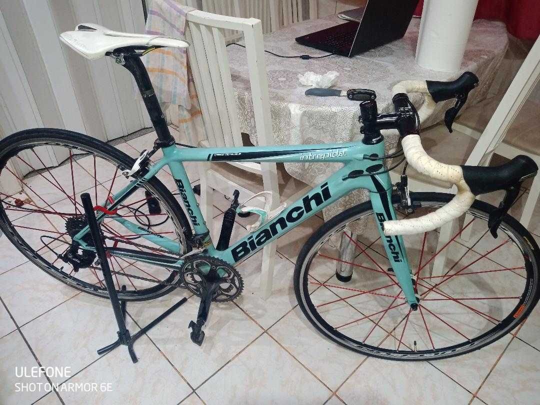 Bicicleta Bianchi carbon