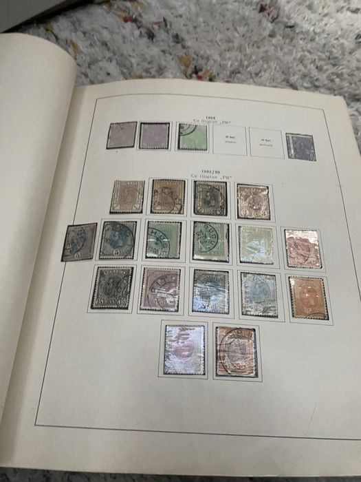 Album Marcilor postale Romamesti timber 1864-1960