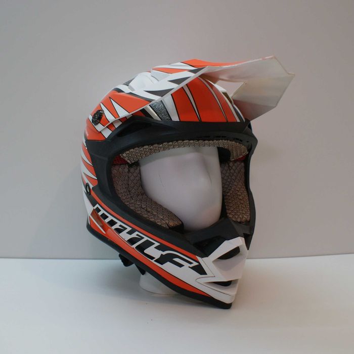 Юношеска каска за мотор WULFSPORT размер S