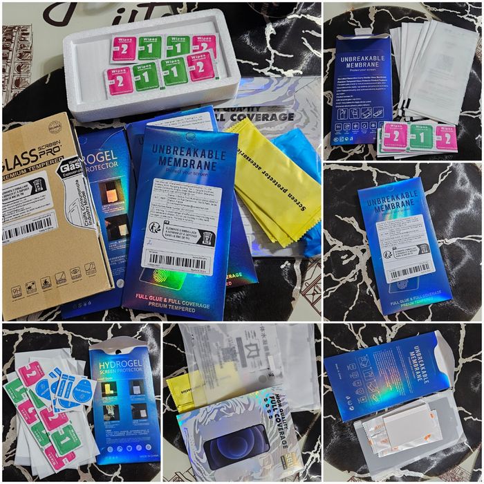 Huse din Sticlă și Din Silicon / Hidrogel. Telefon Samsung